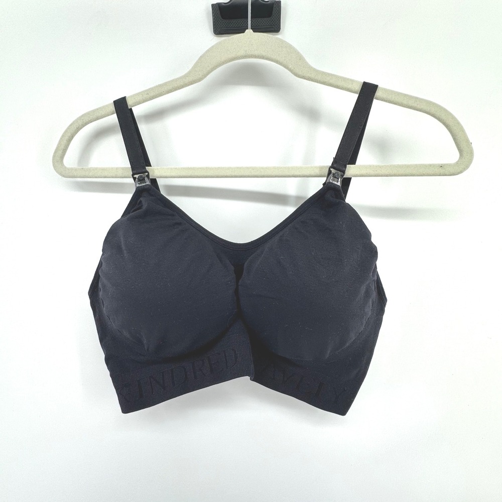Kindred Bravely Sublime Nursing Pumping Bra Women Large Black Maternity